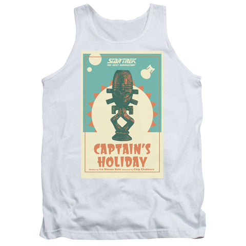Star Trek/tng Season 3 Episode 19-adult Tank-white
