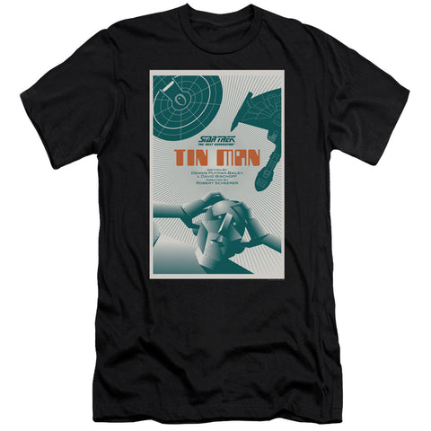 Star Trek/tng Season 3 Episode 20-premuim Canvas Adult Slim Fit 30/1-black