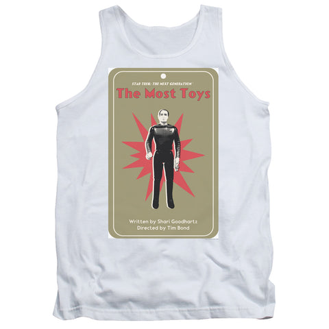 Star Trek/tng Season 3 Episode 22-adult Tank-white