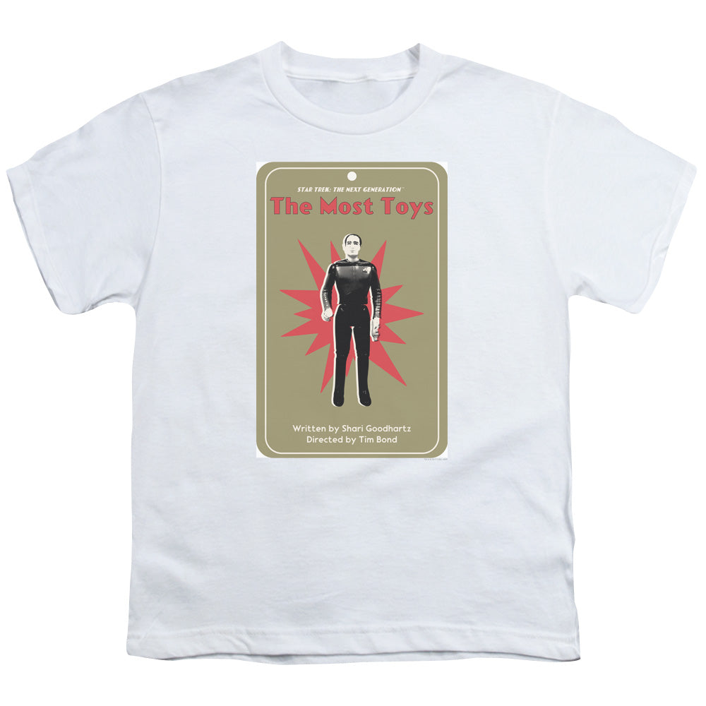 Star Trek/tng Season 3 Episode 22-s/s Youth 18/1-white