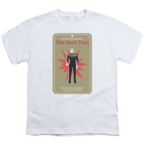 Star Trek/tng Season 3 Episode 22-s/s Youth 18/1-white