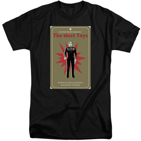 Star Trek/tng Season 3 Episode 22-s/s Adult Tall 18/1-black