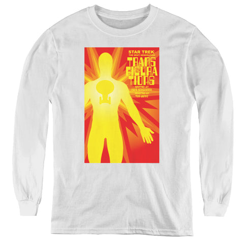 Star Trek/tng Season 3 Episode 25-youth Long Sleeve Tee-white