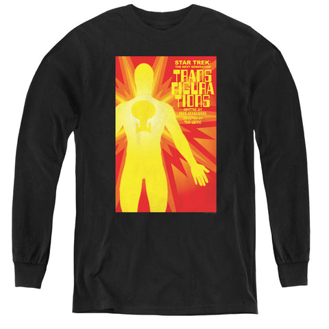 Star Trek/tng Season 3 Episode 25-youth Long Sleeve Tee-black