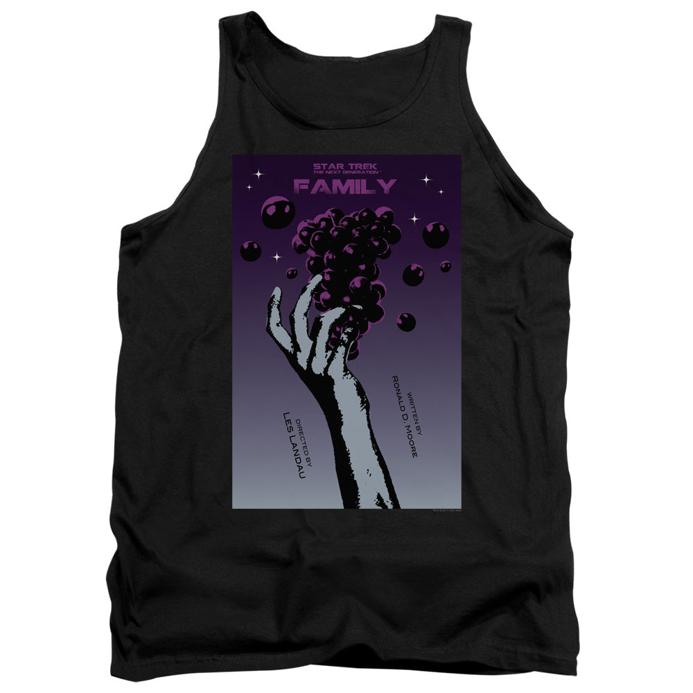 Star Trek/tng Season 4 Episode 2-adult Tank-black
