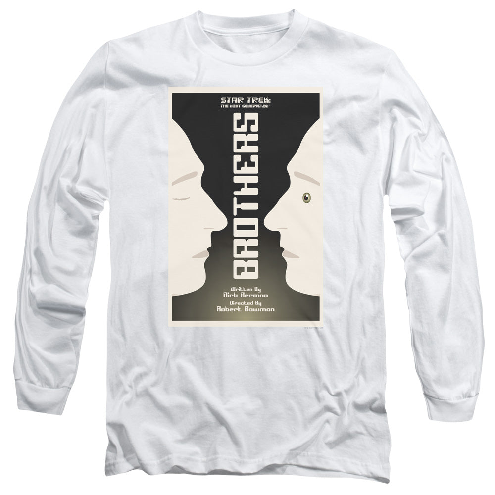 Star Trek/tng Season 4 Episode 3-s/s Adult 18/1-white