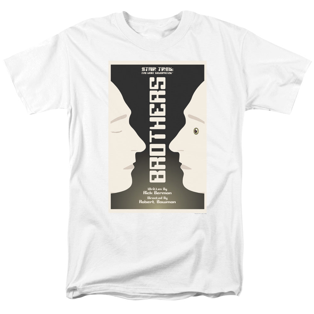 Star Trek/tng Season 4 Episode 3-s/s Adult 18/1-white