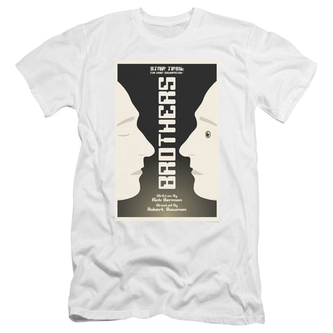 Star Trek/tng Season 4 Episode 3-premuim Canvas Adult Slim Fit 30/1-white