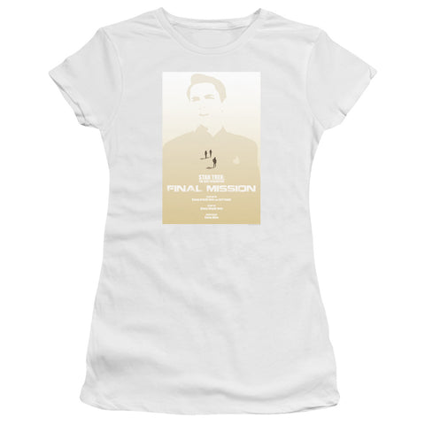 Star Trek/tng Season 4 Episode 9-s/s Junior Sheer-white
