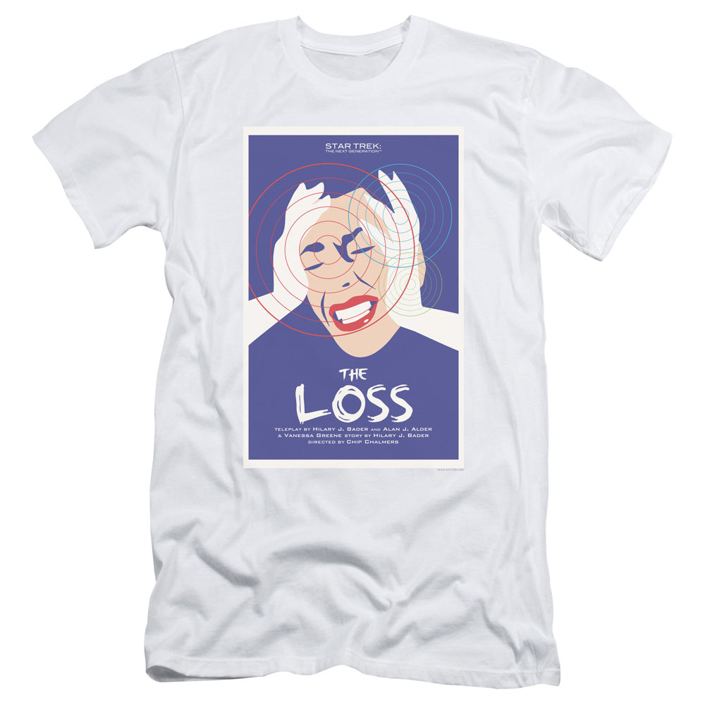 Star Trek/tng Season 4 Episode 10-s/s Adult 30/1-white