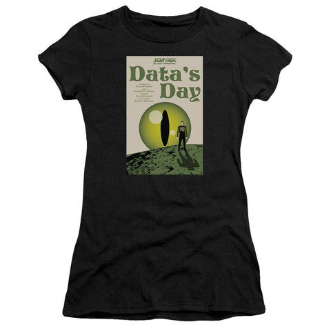 Star Trek/tng Season 4 Episode 11-s/s Junior Sheer-black