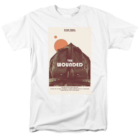 Star Trek/tng Season 4 Episode 12-s/s Adult 18/1-white