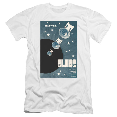 Star Trek/tng Season 4 Episode 14-premuim Canvas Adult Slim Fit 30/1-white