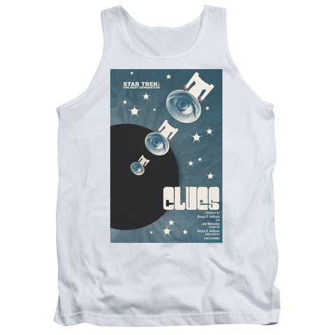Star Trek/tng Season 4 Episode 14-adult Tank-white