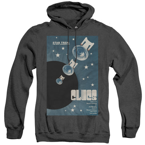 Star Trek/tng Season 4 Episode 14-adult Heather Hoodie-black