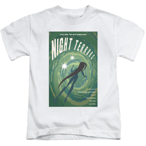 Star Trek/tng Season 4 Episode 17-s/s Juvenile 18/1-white