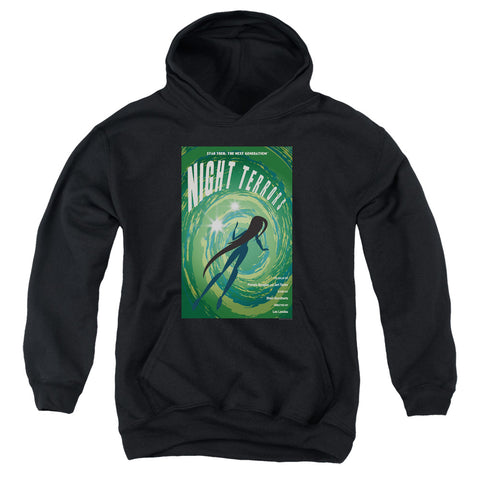 Star Trek/tng Season 4 Episode 17-youth Pull-over Hoodie-black