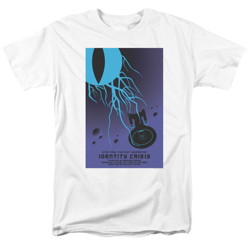 Star Trek/tng Season 4 Episode 18-s/s Adult 18/1-white