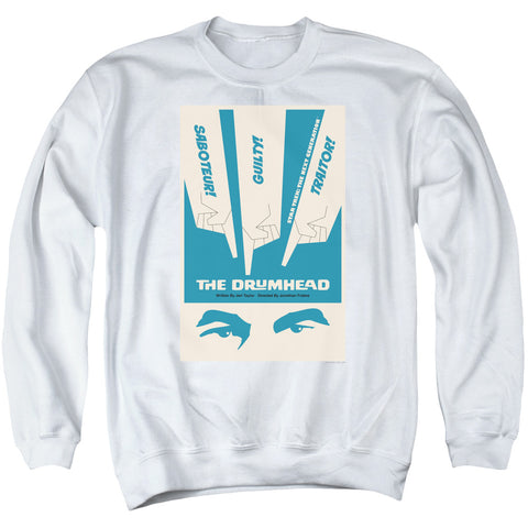 Star Trek/tng Season 4 Episode 21-adult Crewneck Sweatshirt-white