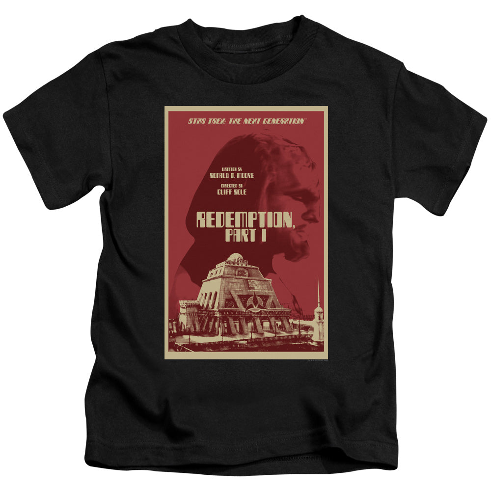 Star Trek/tng Season 4 Episode 26-s/s Juvenile 18/1-black