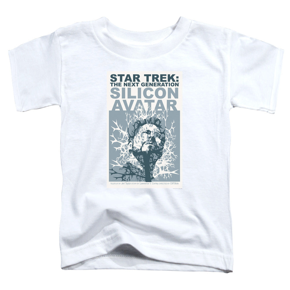 Star Trek/tng Season 5 Episode 4-s/s Toddler Tee-white