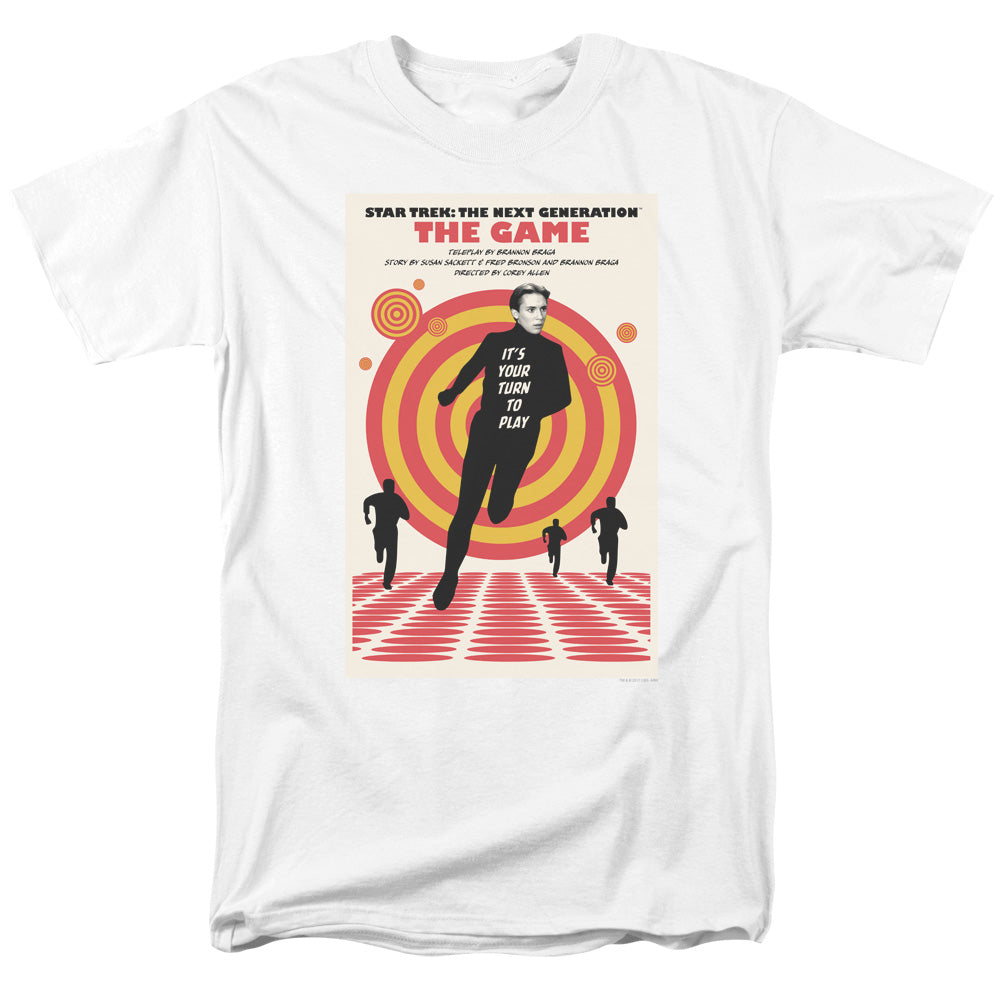 Star Trek/tng Season 5 Episode 6-s/s Adult 18/1-white