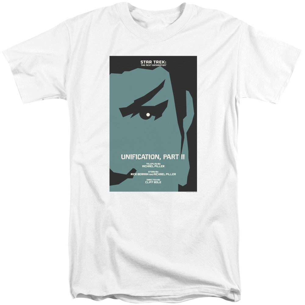 Star Trek/tng Season 5 Episode 8-s/s Adult Tall 18/1-white