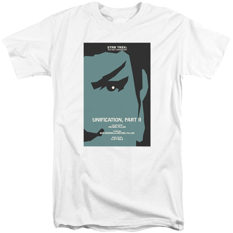 Star Trek/tng Season 5 Episode 8-s/s Adult Tall 18/1-white