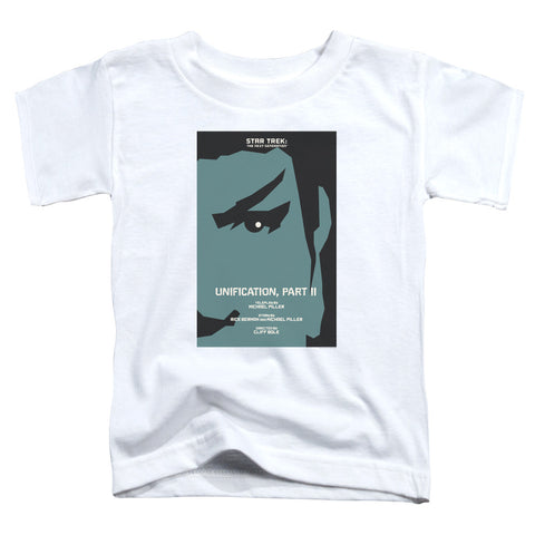 Star Trek/tng Season 5 Episode 8-s/s Toddler Tee-white