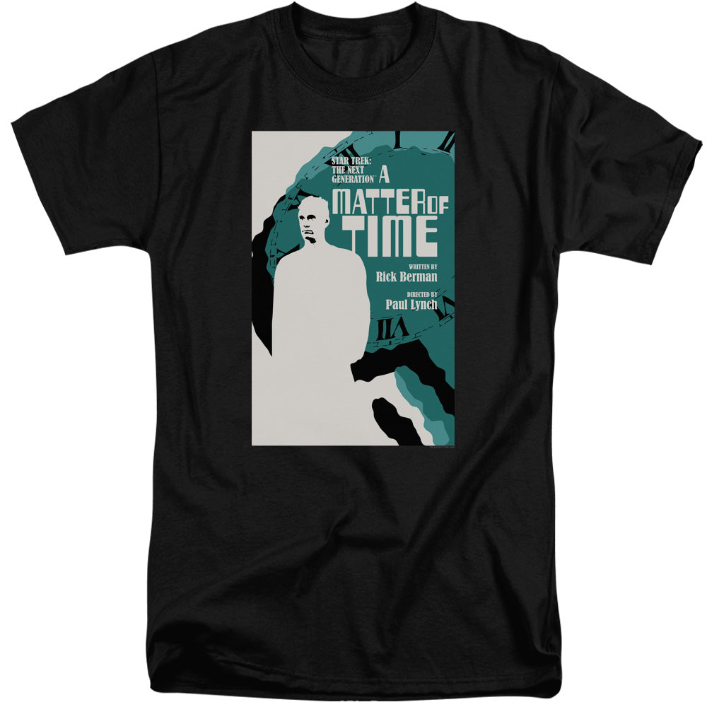 Star Trek/tng Season 5 Episode 9-s/s Adult Tall 18/1-black