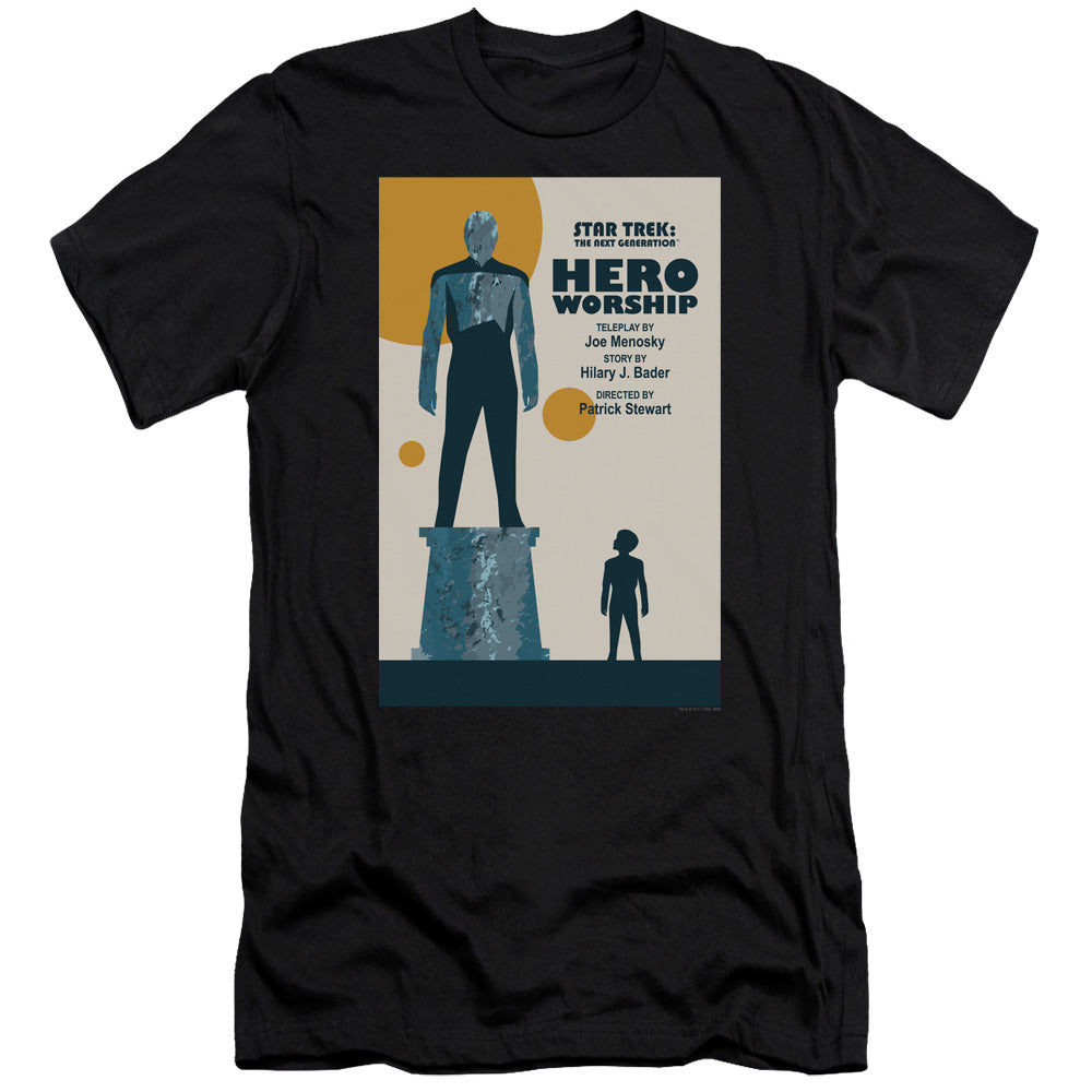 Star Trek/tng Season 5 Episode 11-premuim Canvas Adult Slim Fit 30/1-black