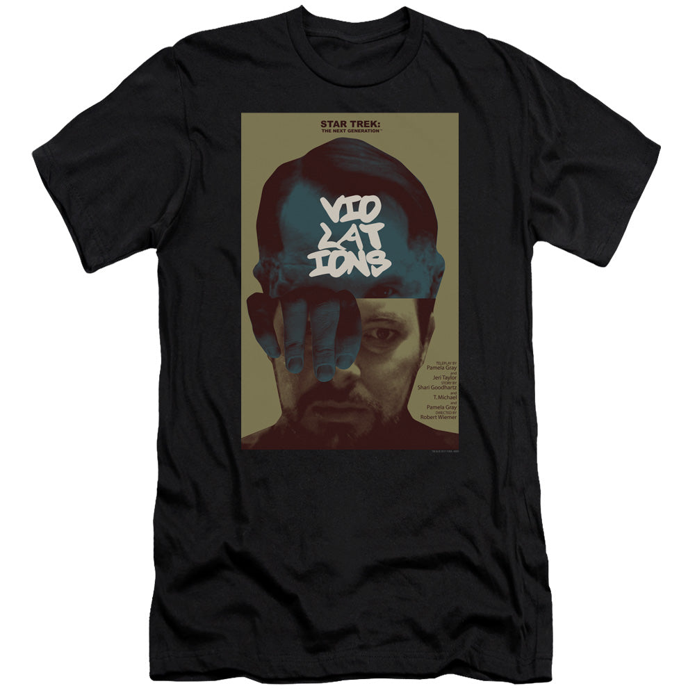 Star Trek/tng Season 5 Episode 12-s/s Adult 30/1-black
