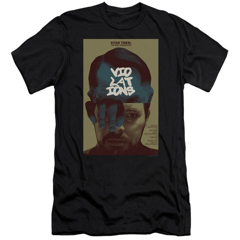 Star Trek/tng Season 5 Episode 12-s/s Adult 30/1-black