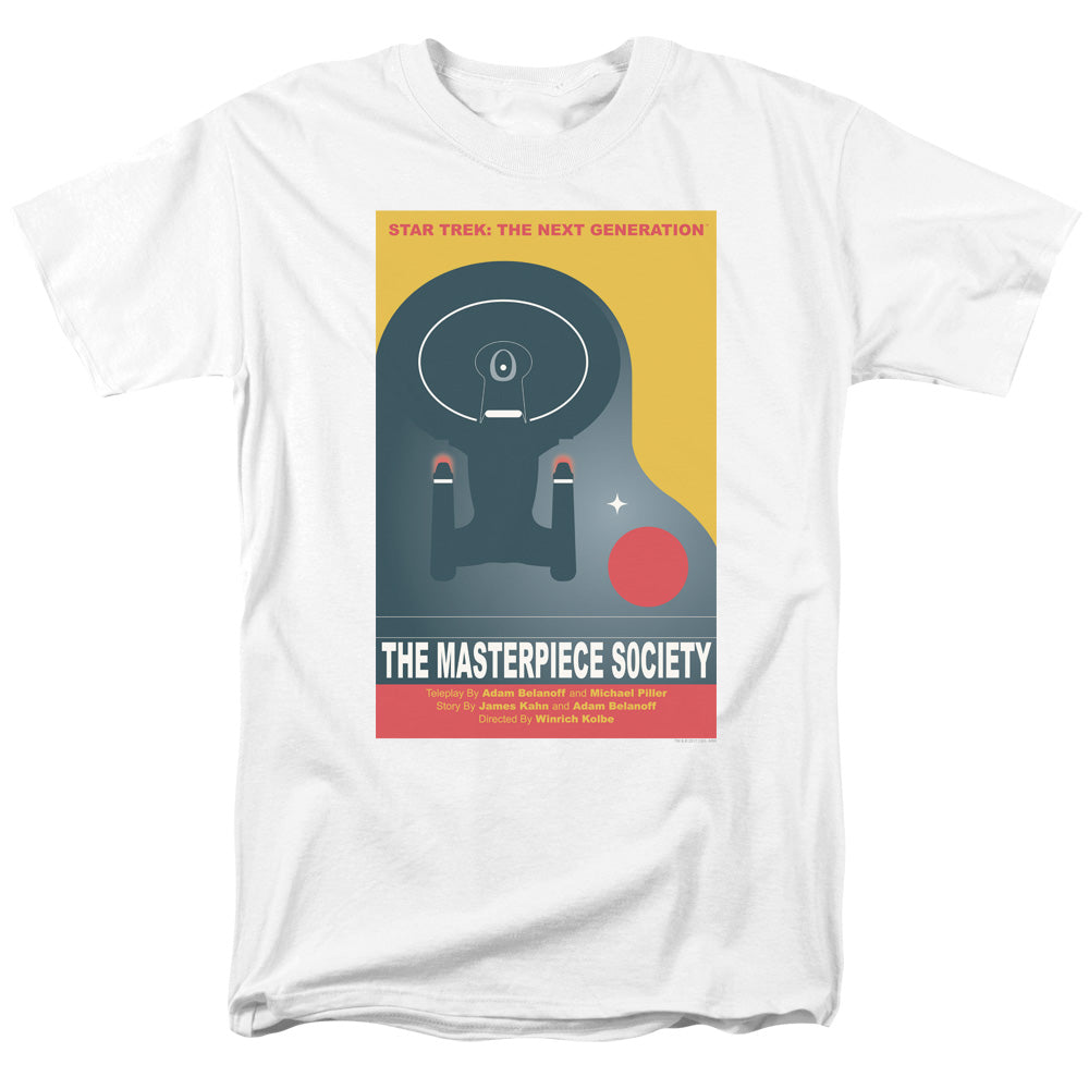 Star Trek/tng Season 5 Episode 13-s/s Adult 18/1-white
