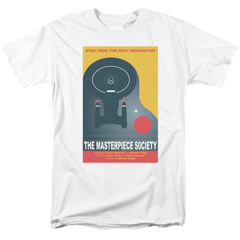 Star Trek/tng Season 5 Episode 13-s/s Adult 18/1-white