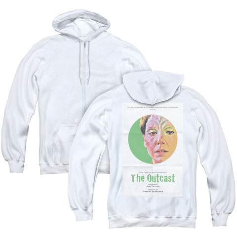 Star Trek/tng Season 5 Episode 17 (back Print) - Adult Zipper Hoodie-white