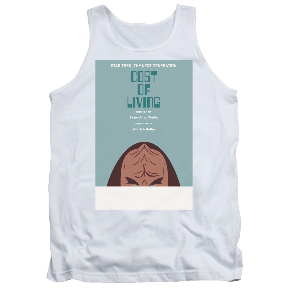 Star Trek/tng Season 5 Episode 20-adult Tank-white