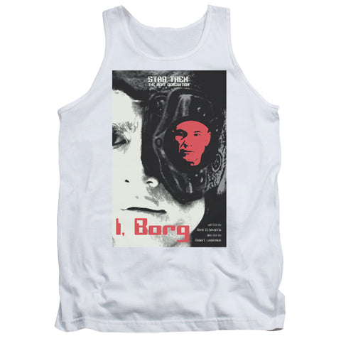 Star Trek/tng Season 5 Episode 23-adult Tank-white