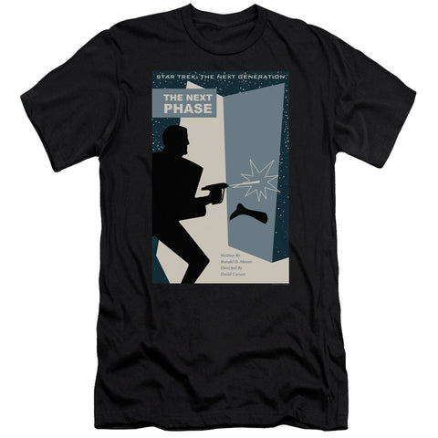 Star Trek/tng Season 5 Episode 24-premuim Canvas Adult Slim Fit 30/1-black