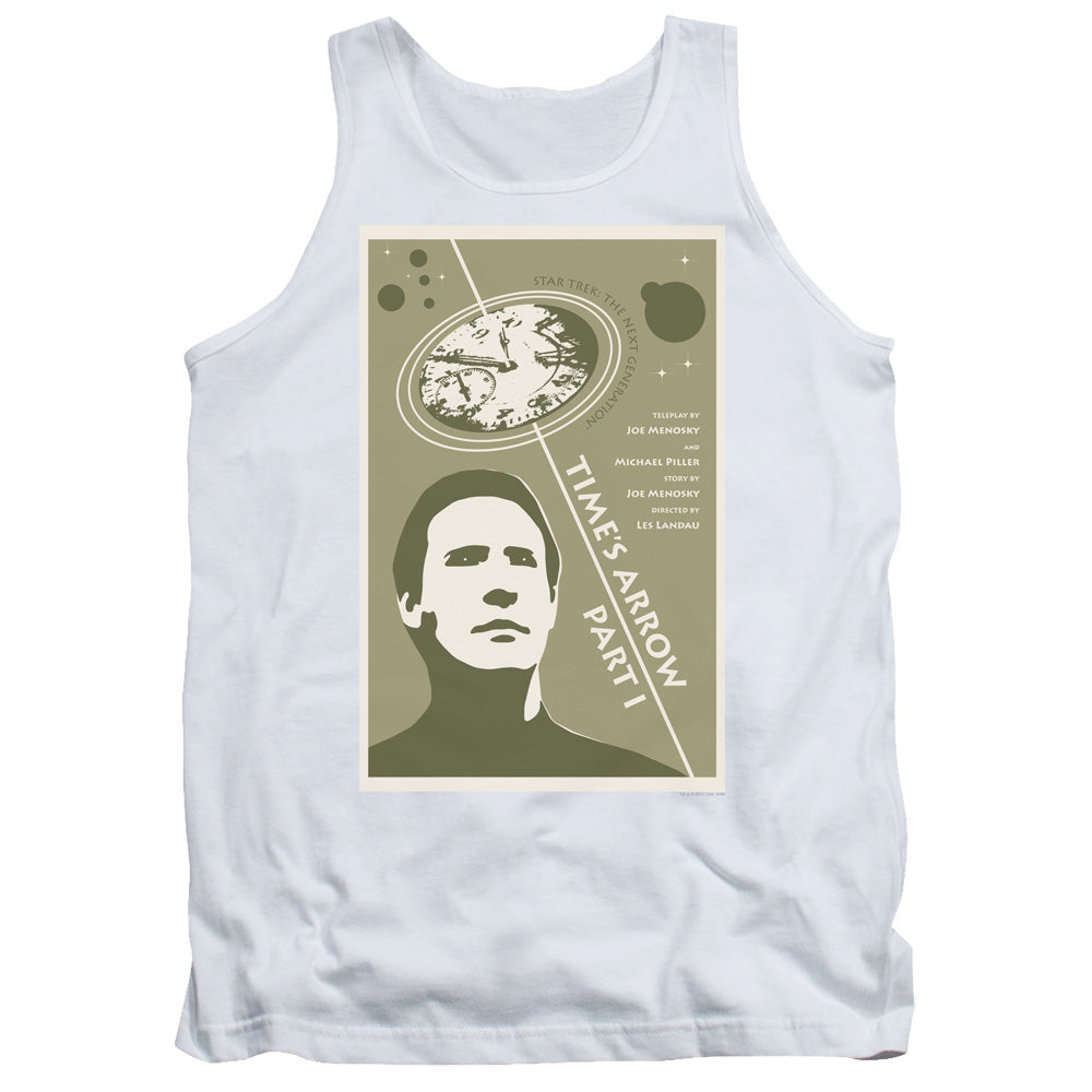 Star Trek/tng Season 5 Episode 26-adult Tank-white