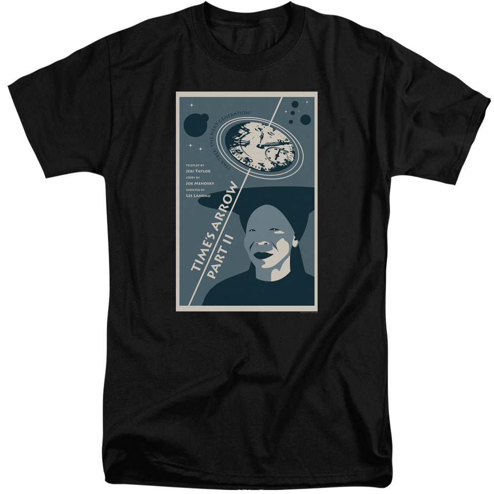 Star Trek/tng Season 6 Episode 1-s/s Adult Tall 18/1-black