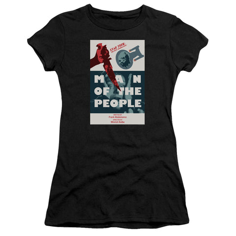 Star Trek/tng Season 6 Episode 3-s/s Junior Sheer-black