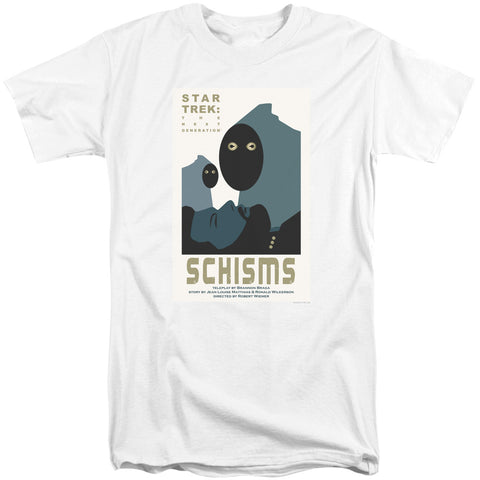 Star Trek/tng Season 6 Episode 5-s/s Adult Tall 18/1-white