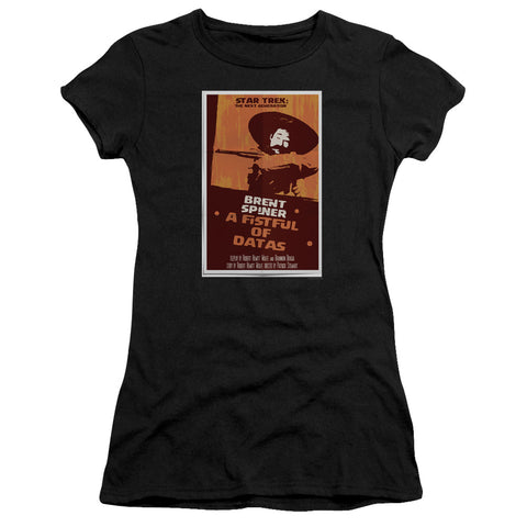 Star Trek/tng Season 6 Episode 8-s/s Junior Sheer-black