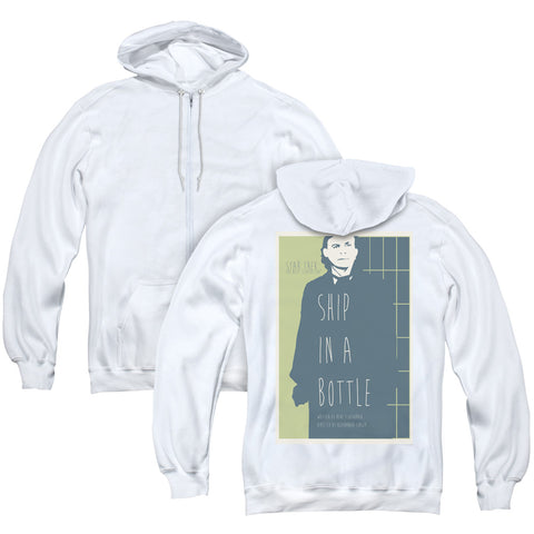 Star Trek/tng Season 6 Episode 12 (back Print) - Adult Zipper Hoodie-white