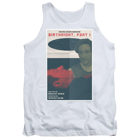 Star Trek/tng Season 6 Episode 16-adult Tank-white