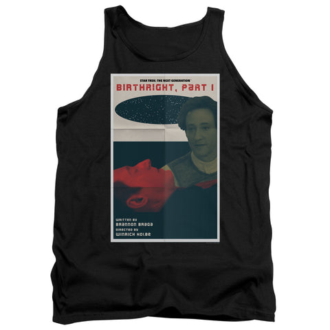 Star Trek/tng Season 6 Episode 16-adult Tank-black