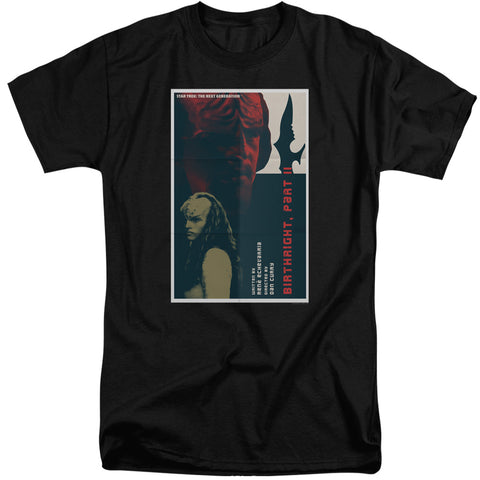 Star Trek/tng Season 6 Episode 17-s/s Adult Tall 18/1-black