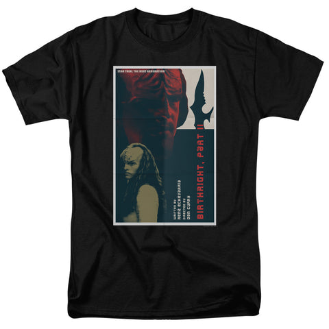 Star Trek/tng Season 6 Episode 17-s/s Adult 18/1-black