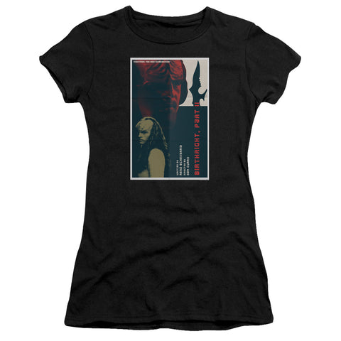 Star Trek/tng Season 6 Episode 17-s/s Junior Sheer-black